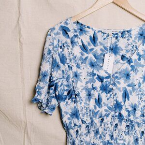 NWT Baltic Born 'Robyn' V-neck Button Up Maxi Dress